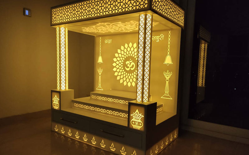 Corian Mandir Manufacturer And Supplier In Agra